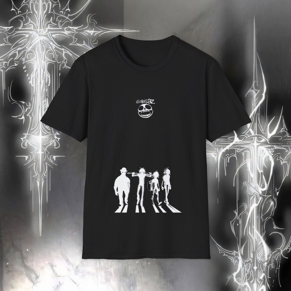 Gorillaz Tee, Iconic Band Unisex T-shirt Gift For Fan
